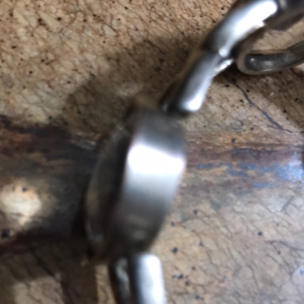 Graziano  Big Crystals Silver Stretch Bracelet - Picture 7 of 11